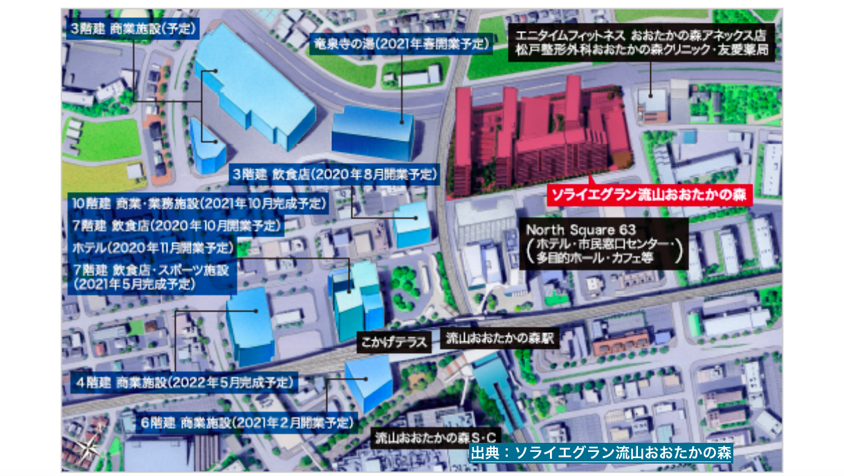 まとめ 流山おおたかの森は開発ラッシュ 新しい商業施設の情報を一挙大公開 あつまれ 流山おおたかの森